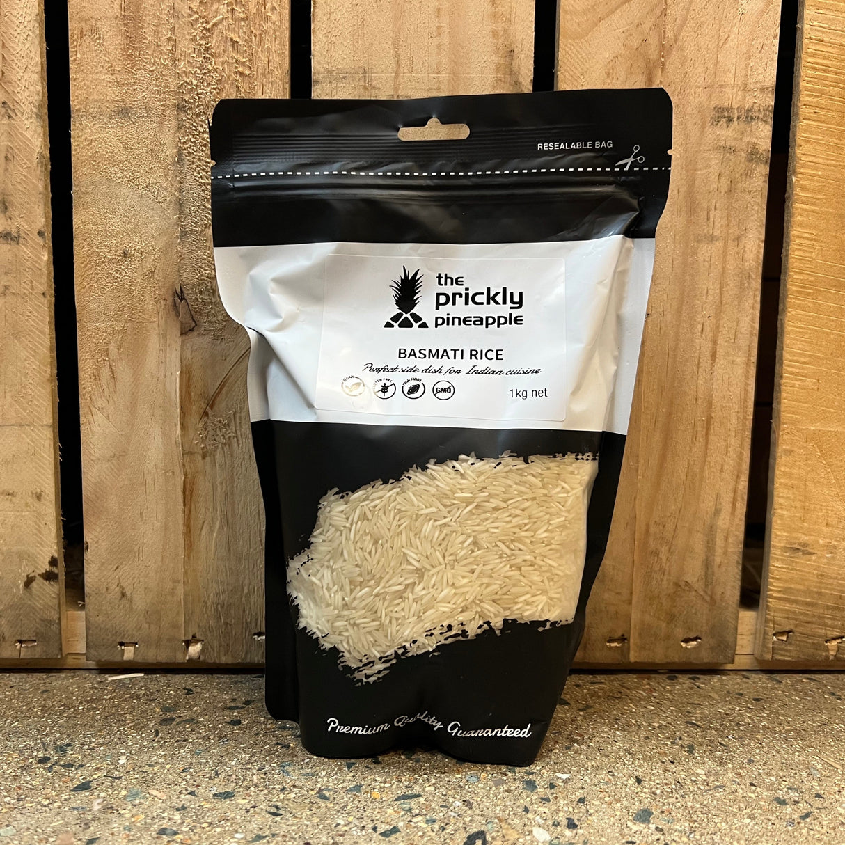 Basmati Rice 1kg available at The Prickly Pineapple