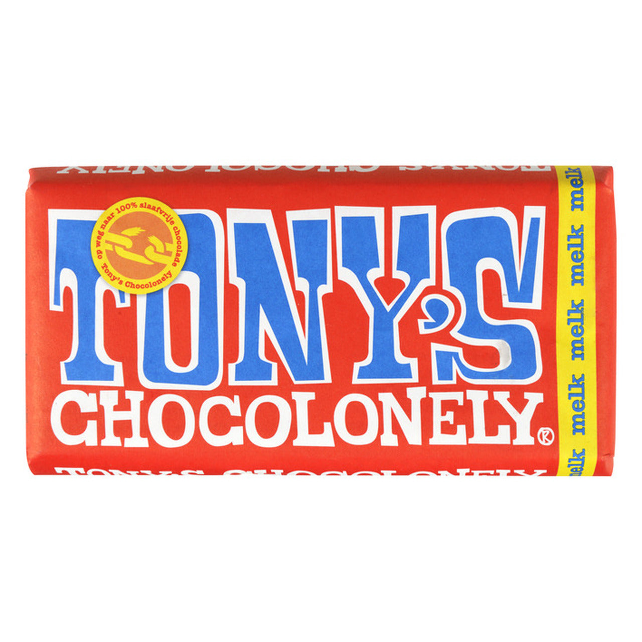 Tony's Chocolonely milk chocolade / Milk Chocolate 180g
