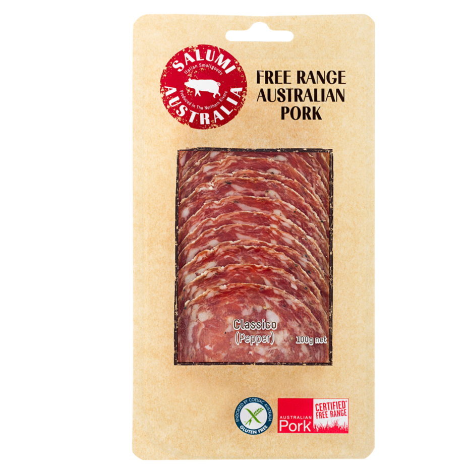 salumi australia salame classico style salami available at The Prickly Pineapple