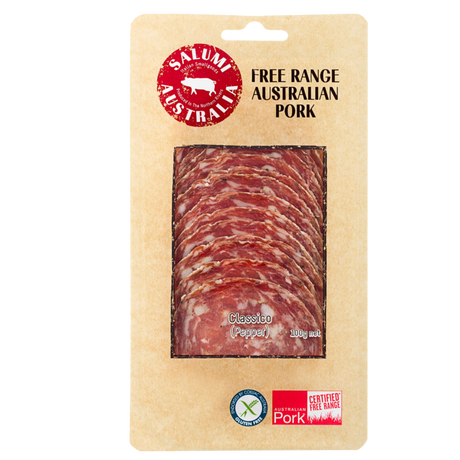 salumi australia salame classico style salami available at The Prickly Pineapple