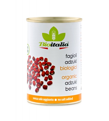 Bioitalia Organic Boiled Adzuki Beans 400g