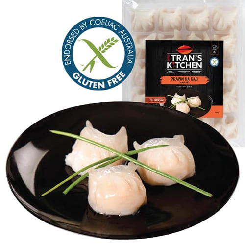 Mrs Trans Kitchen Prawn Ha Gao Dumplings (GF) at The Prickly Pineapple Whitsundays