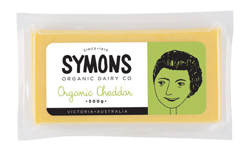 Symons Organic Cheddar 500g