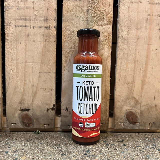 Ozganics Keto Tomato Ketchup 350ml available at The Prickly Pineapple