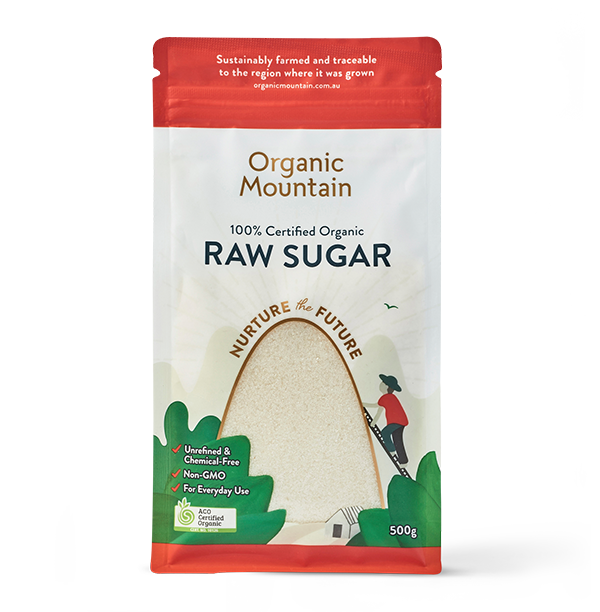 Organic Mountain Raw Sugar 500g