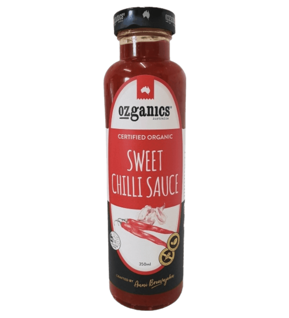 Ozganics Sweet Chilli Sauce Sauce 350ml available at The Prickly Pineapple