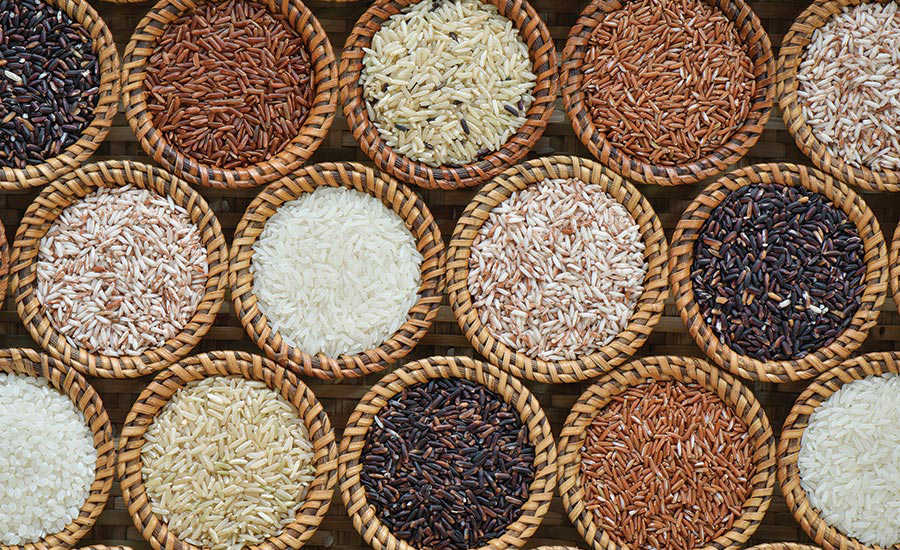 Range of Rice and Grains available at The Prickly Pineapple