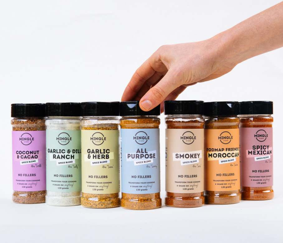 Our Range of Seasonings, Spices and Rubs available at The Prickly Pineapple Whitsundays.