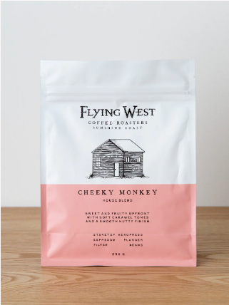 Flying West Coffee Roasters available at The Prickly Pineapple Whitsunday