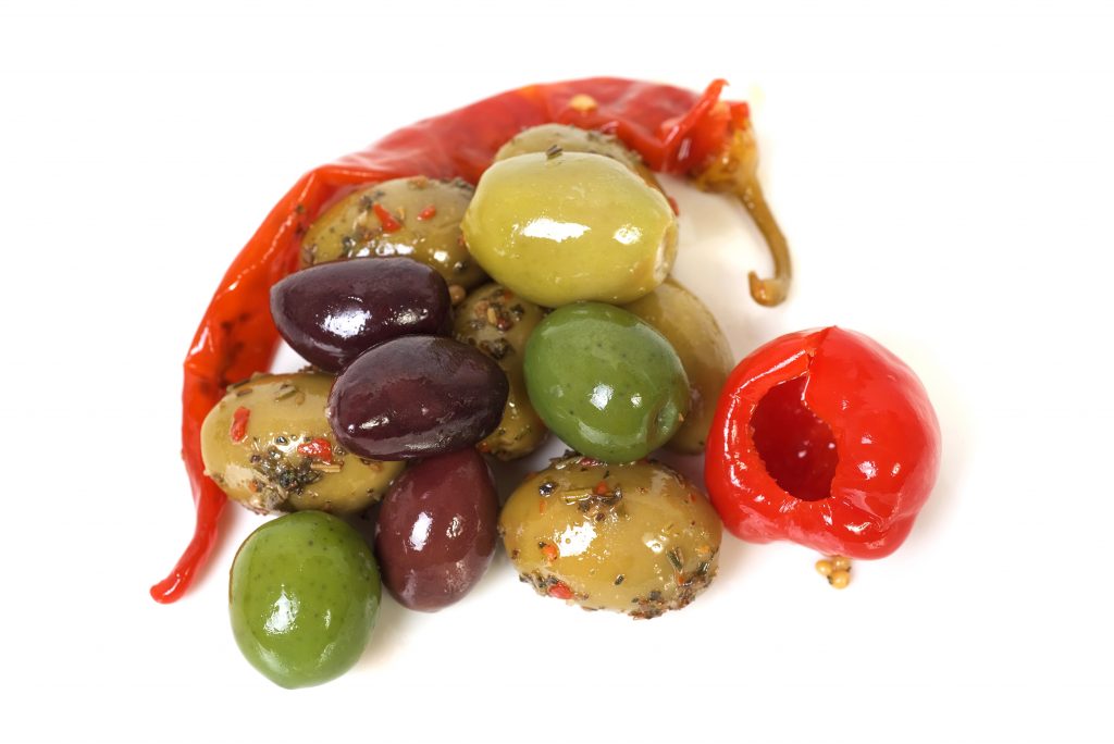 Olives & Antipasto Fridge Items available at The Prickly Pineapple
