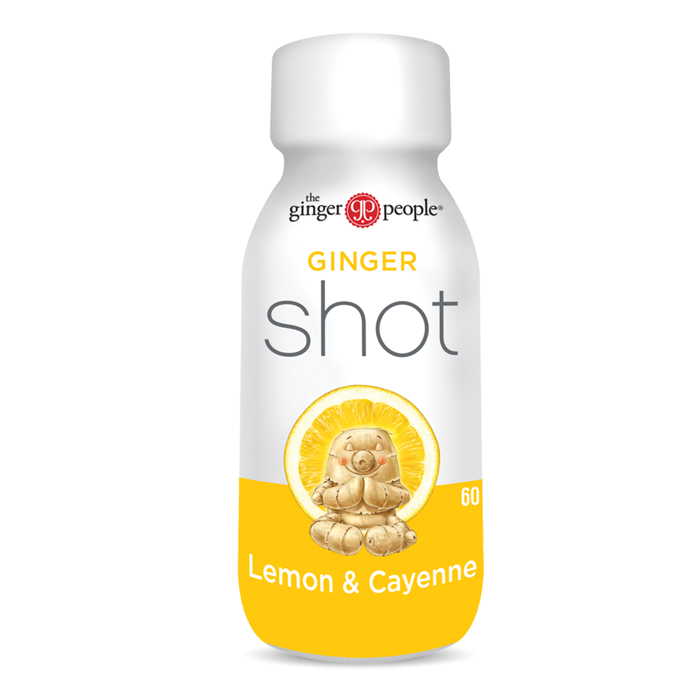 The Ginger People Ginger Shot - Lemon & Cayenne 60ml available at The Prickly Pineapple