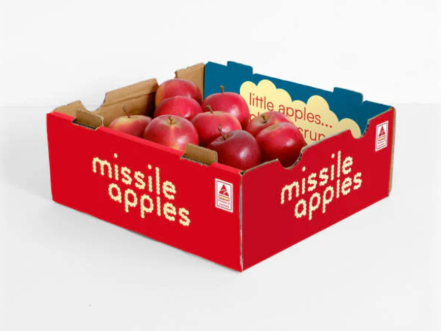 Apples Mini Missile 3kg box available at The Prickly Pineapple