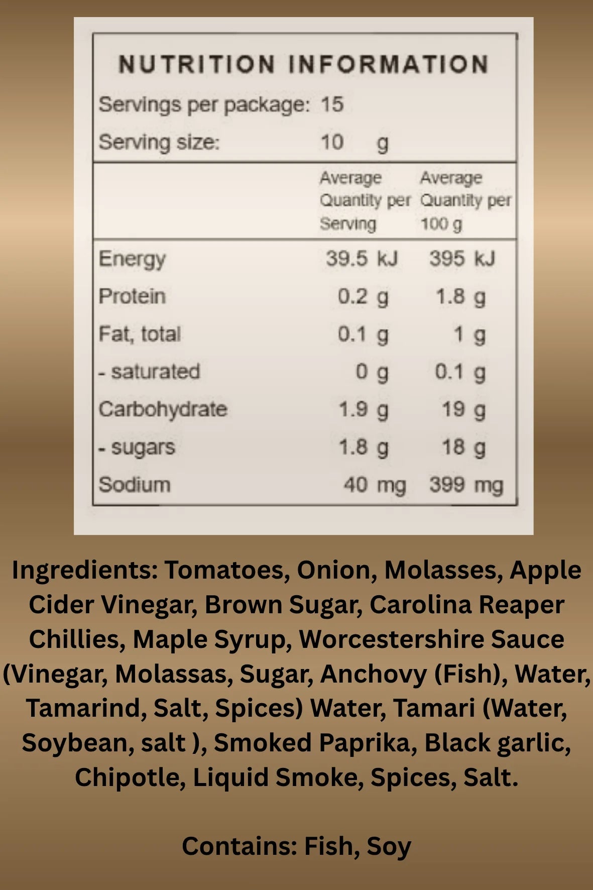 Ink’d Food Co Smokey BBQ Hot Sauce 150ml