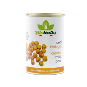 Bioitalia Organic Boiled Chickpeas 400g available at The Prickly Pineapple