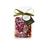 Bramble & Hedge Salted Caramel, Rose Petal & Dark Belgian Chocolate Peanut Brittle 200g available at The Prickly Pineapple