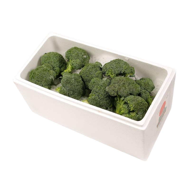 Broccoli 8kg carton available at The Prickly Pineapple