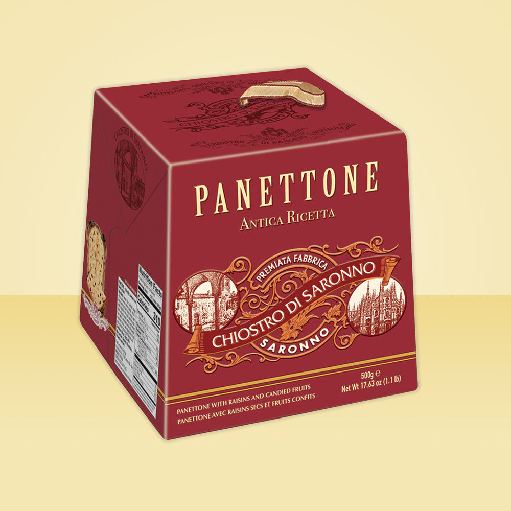 Chiostro Di Saronno Classic Panettone 1kg available at The Prickly Pineapple