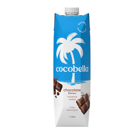 Cocobella Coconut Water Chocolate 1L available at The Prickly Pineapple