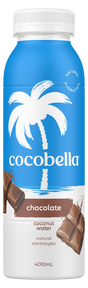 Cocobella Coconut Water Chocolate 400ml available at The Prickly Pineapple