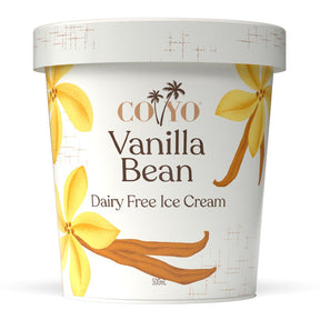 Coyo Organic Dairy Free Icecream Vanilla Bean 500ml available at The Prickly Pineapple