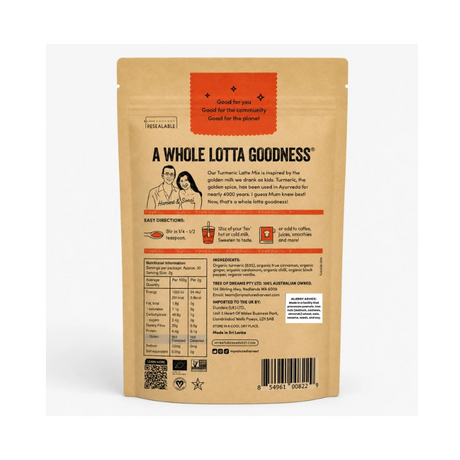Flying West Coffee Roasters Organic Turmeric Powder 60g available at The Prickly Pineapple