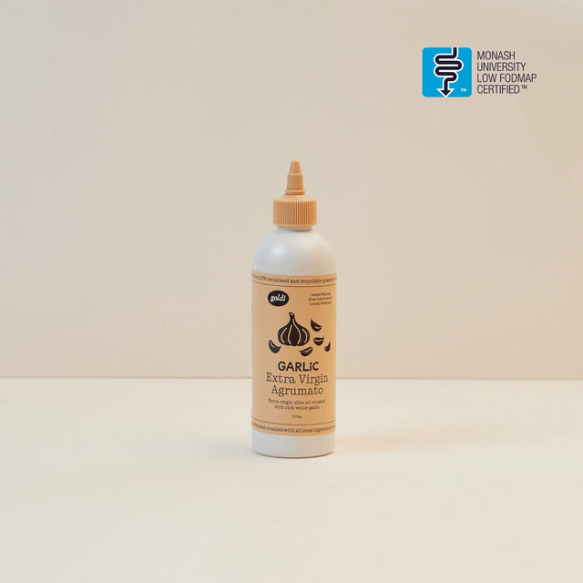 Goldi Garlic Extra Virgin Olive Oil 375ml available at The Prickly Pineapple