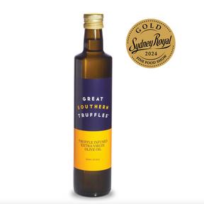 Great Southern Truffles Truffle Infused Extra Virgin Olive Oil 500ml available at The Prickly Pineapple