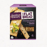 H&P Baked Flatbread Cracked Pepper & Sea Salt 125g available at The Prickly Pineapple