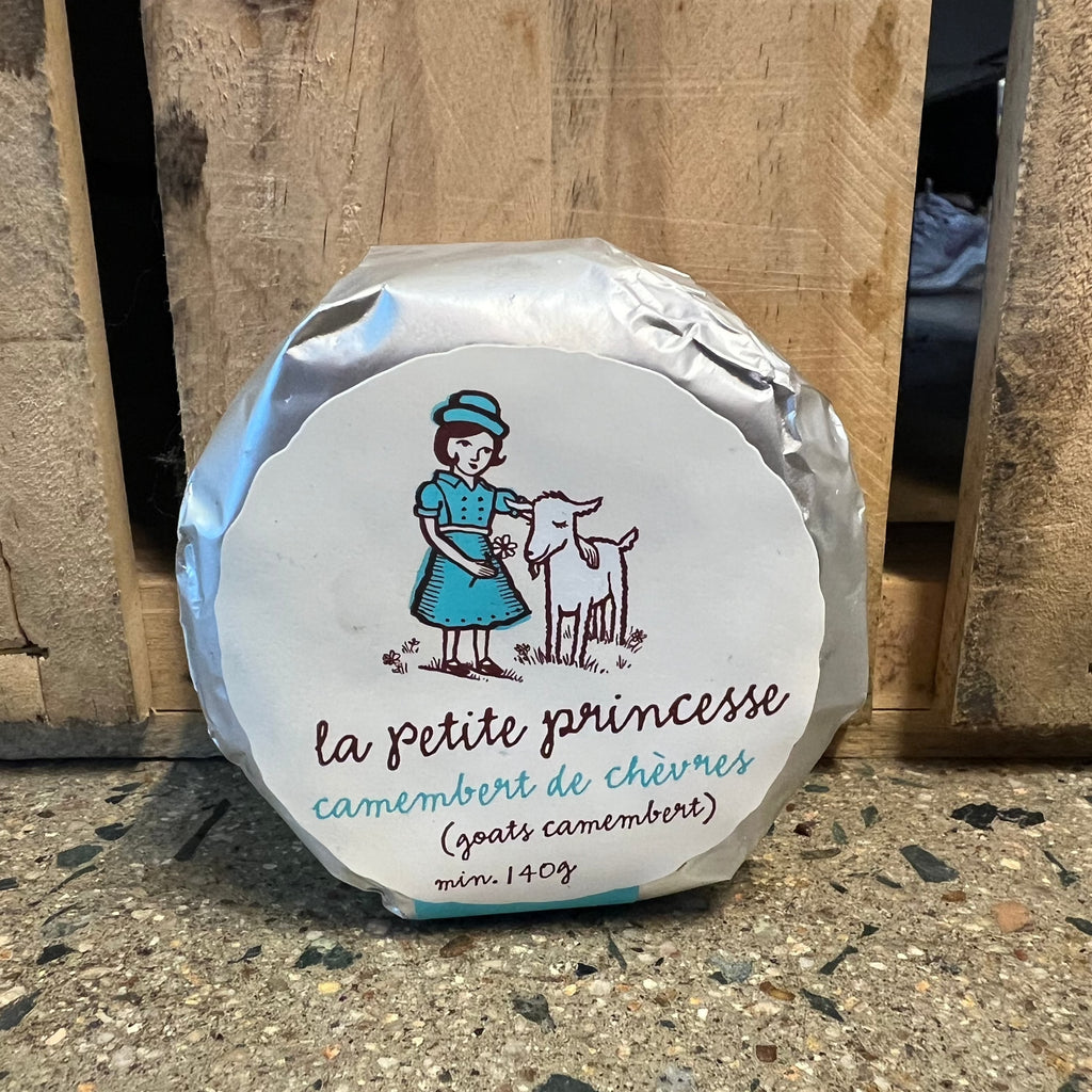 Barossa Valley La Petite Princesse Goat Camembert de chevres 140g available at The Prickly Pineapple