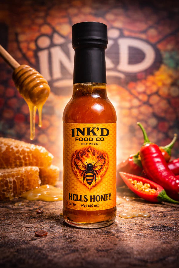 Ink’d Food Co Hells Honey 150ml