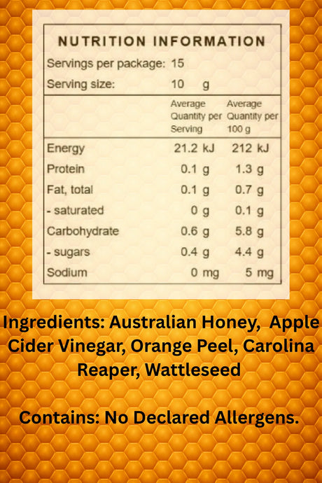 Ink’d Food Co Hells Honey 150ml