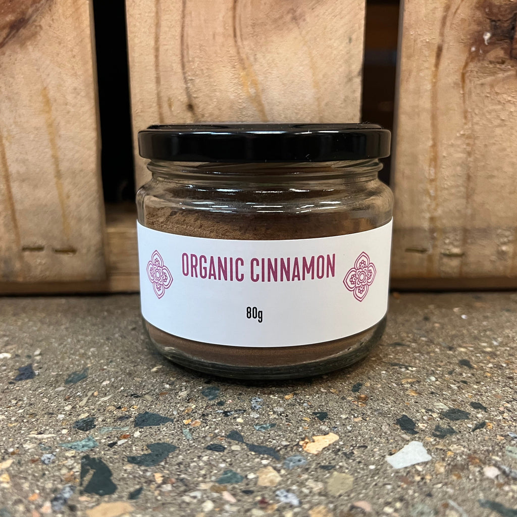 The Chai Stand Organic Cinnamon 80g available at The Prickly Pineapple