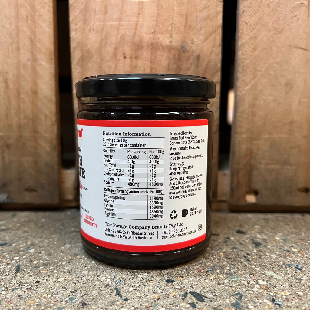 The Stock Merchant - Beef Broth Concentrate 275g available at The Prickly Pineapple
