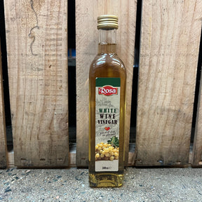 Rosa White Wine Vinegar 500ml available at The Prickly Pineapple