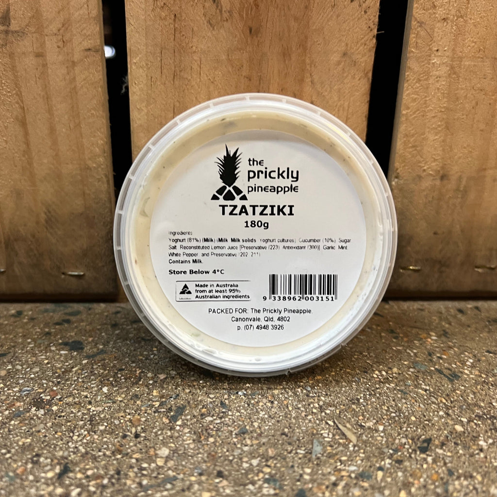 TPP Tzatziki Dip 180g available at The Prickly Pineapple