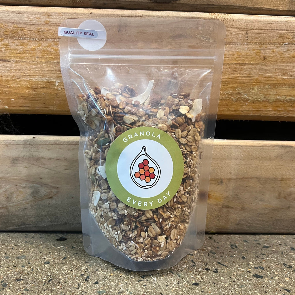 Figs & Honey Everyday Granola (Locally made) available at The Prickly Pineapple