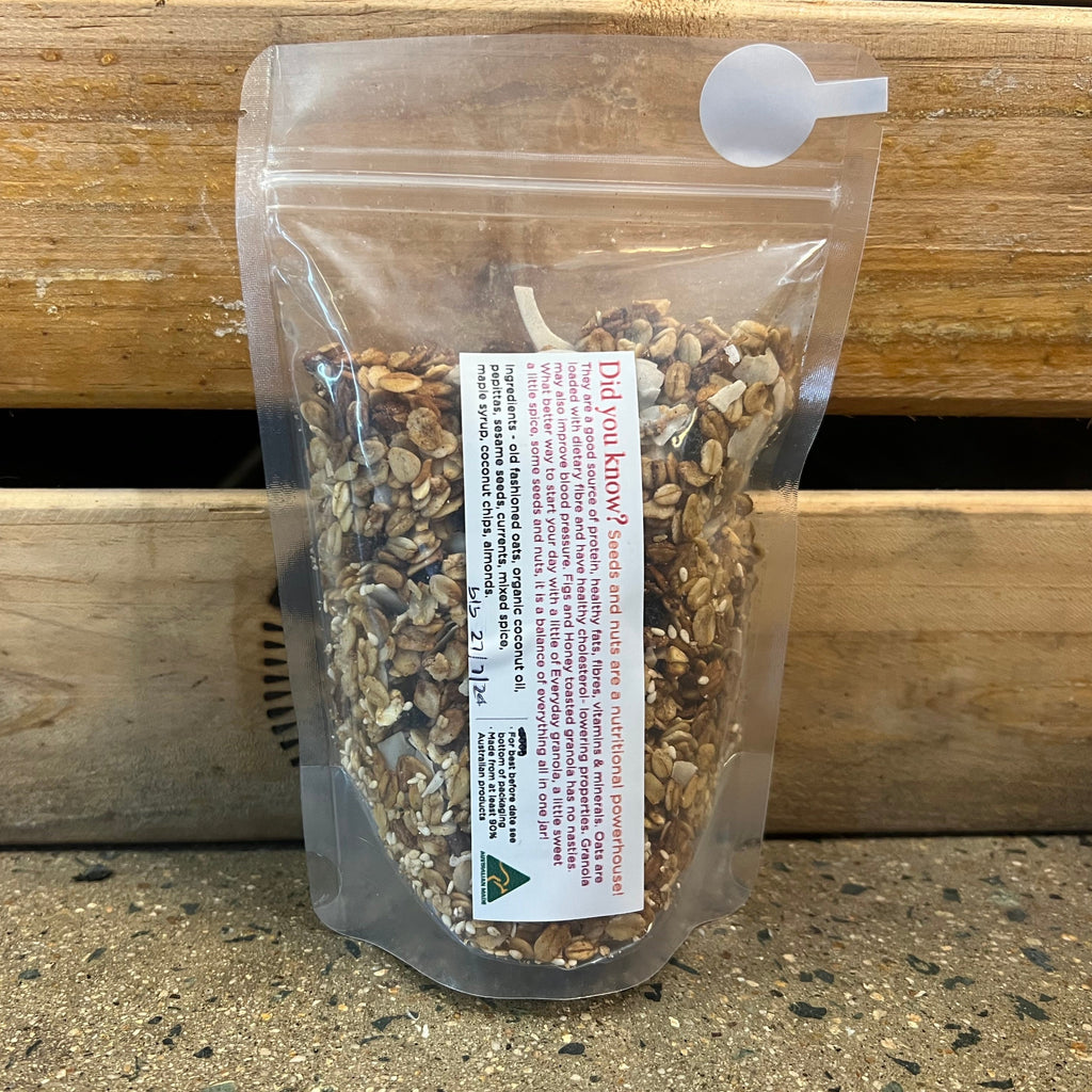 Figs & Honey Everyday Granola (Locally made) available at The Prickly Pineapple