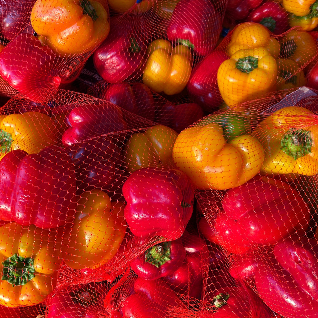 Capsicum Local Mixed bag 1kg available at The Prickly Pineapple