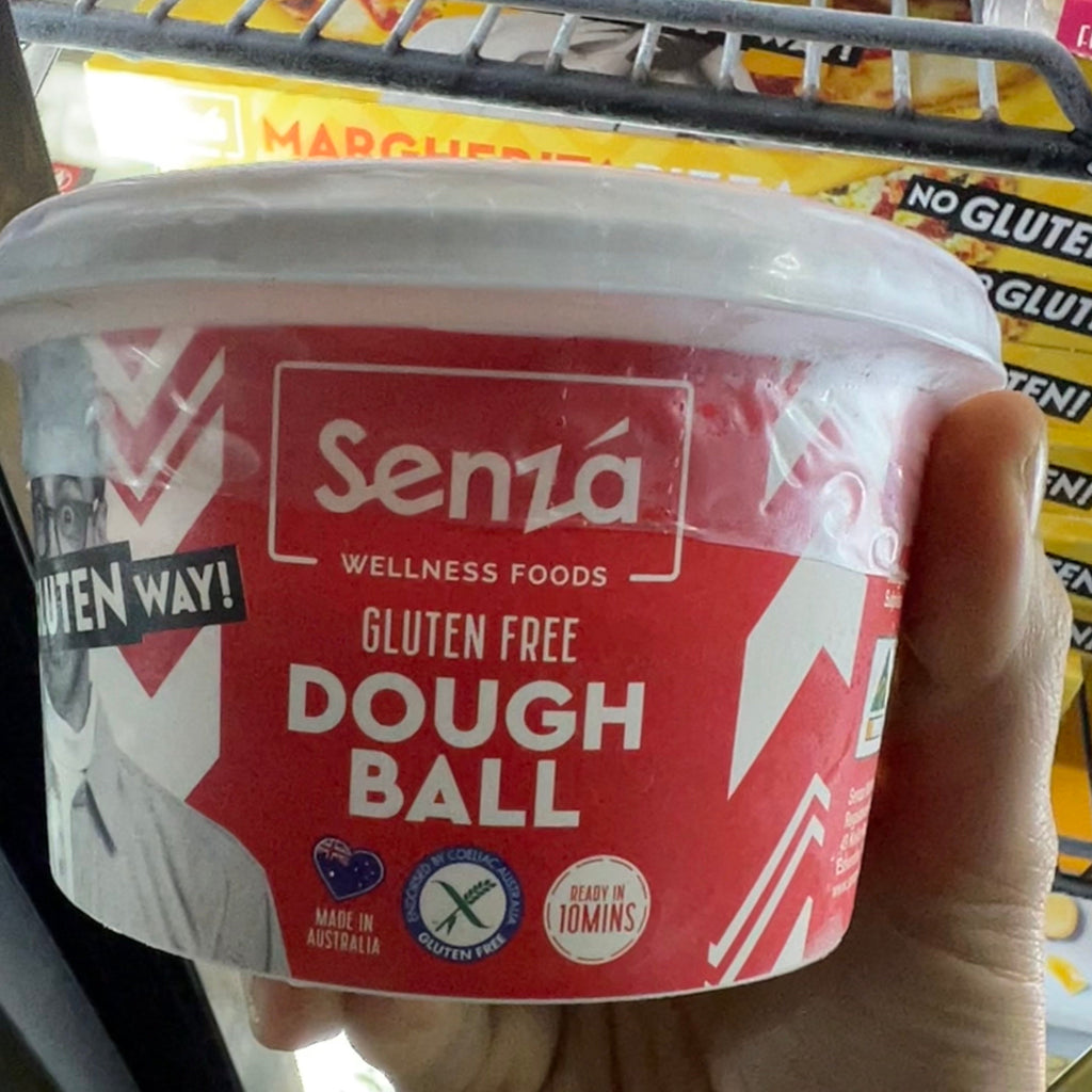 Senza Wellness Foods Dough Ball Gluten Free 250g available at The Prickly Pineapple