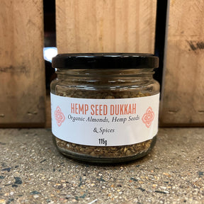 The Chai Stand Hemp Seed Dukkah 115g available at The Prickly Pineapple