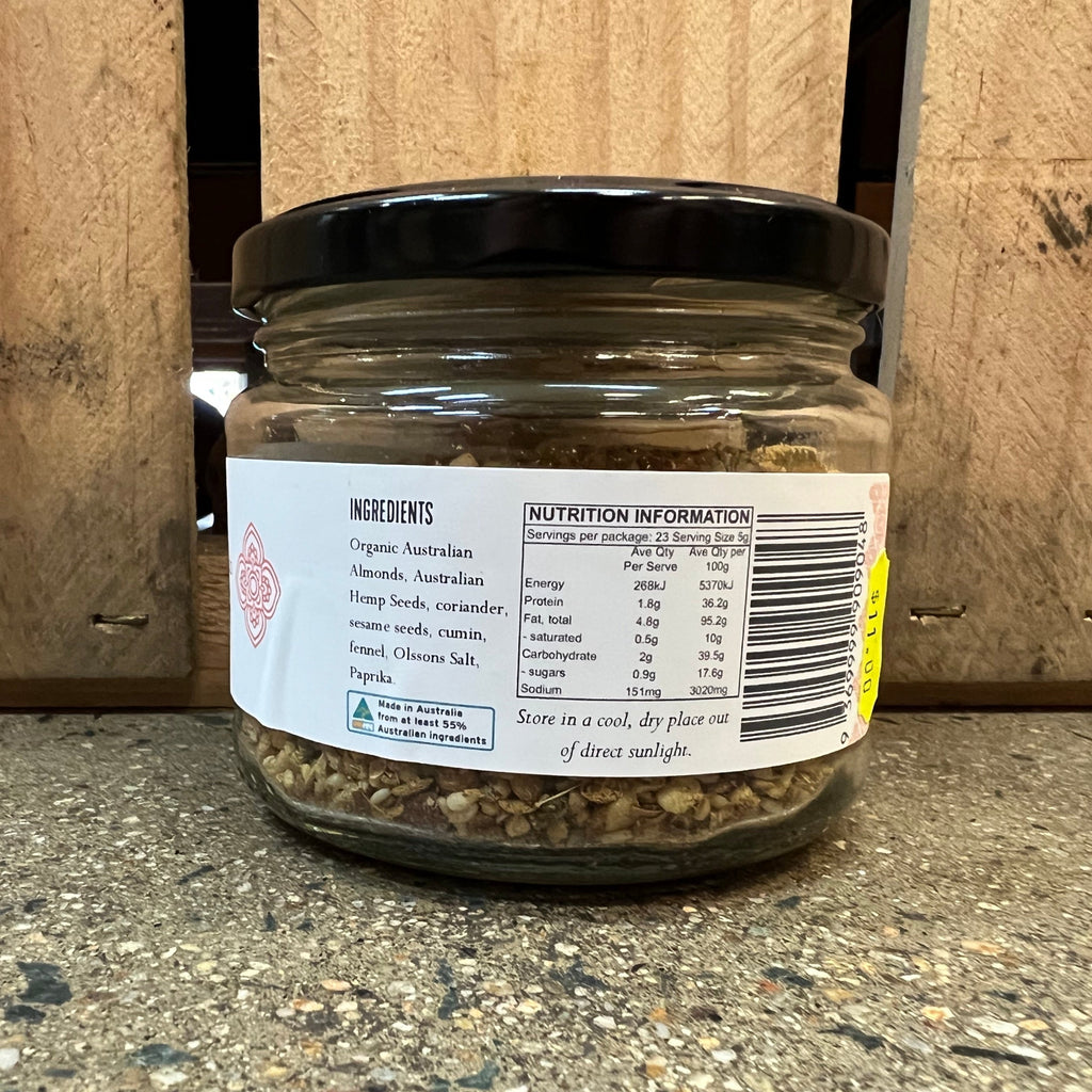 The Chai Stand Hemp Seed Dukkah 115g available at The Prickly Pineapple