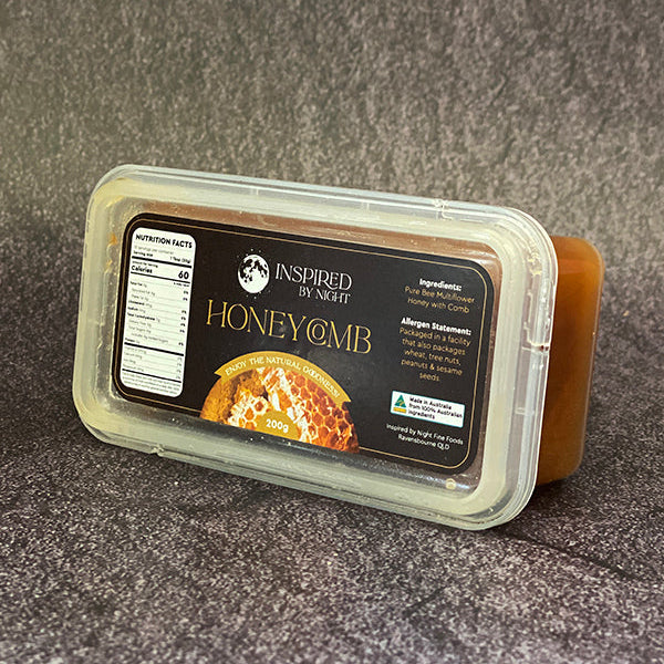 Inspired by Night QLD Honeycomb 200g available at The Prickly Pineapple