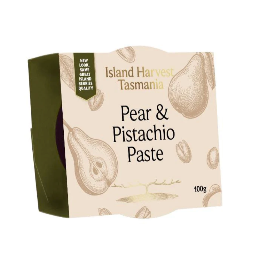 Island Harvest Tasmania Plum & Pinot Fruit Paste 100g available at The Prickly Pineapple