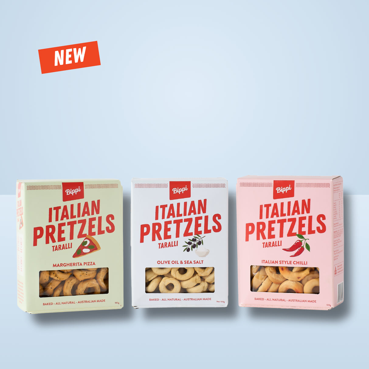 Bippi Italian Taralli Pretzels 100g
