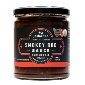 Josh&Sue Smokey BBQ Sauce 275g available at The Prickly Pineapple