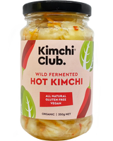 Kimchi Club Organic Hot Kimchi 350g available at The Prickly Pineapple