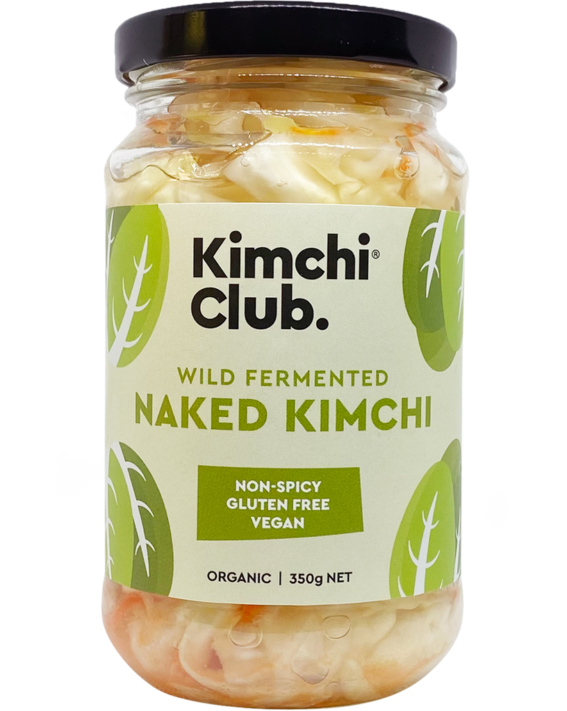 Kimchi Club Organic Naked Kimchi 350g available at The Prickly Pineapple
