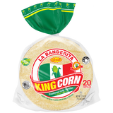 La Banderita King Corn Tortillas Taquito GF (20) 640g available at The Prickly Pineapple