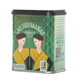 Las Hermanas Smoked Bitter Sweet Paprika 70g available at The Prickly Pineapple