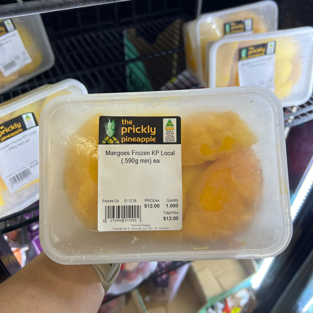 Mangoes KP *FROZEN* local tub available at The Prickly Pineapple